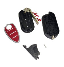 Télécommande coque de clé plip 3 boutons Alfa Romeo Mito Giulietta Brera GTA 