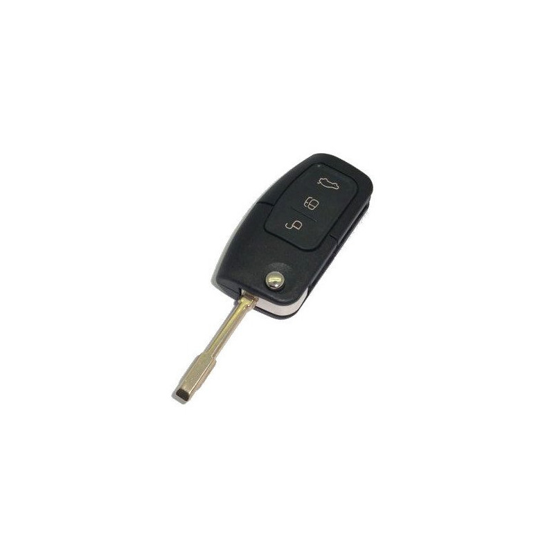 Télécommande coque de clé plip 3 boutons Ford Focus Fiesta Mondeo C-Max S-Max Kuga Galaxy