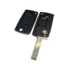 3-knops afstandsbediening voor Peugeot 107, 207, CC, SW, 208, 307, 407, Coupé, 4007, 8 mm blad