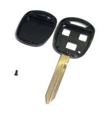 Télécommande coque de clé plip 3 boutons Toyota Yaris, RAV4, Celica, Prius, Avensis, Corrola, TOY67