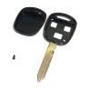 Capa para controle remoto de 3 botões para Toyota Yaris, RAV4, Celica, Prius, Avensis, Corolla, TOY67