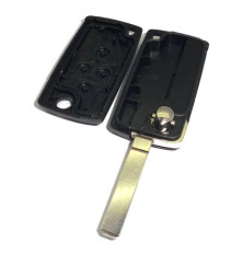 Télécommande coque de clé plip 4 boutons Citroen C8 Lame 7mm