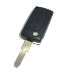 Télécommande coque de clé plip Peugeot 607