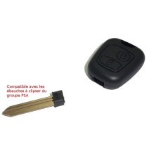 Remote control key case Citroën Xsara Picasso, Saxo, Berlingo Peugeot Partner 406