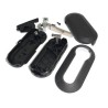 3-button remote key fob case for Fiat 500, Punto, Panda