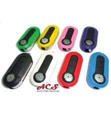 Télécommande coque de clé plip 3 boutons Fiat 500, Punto, Panda