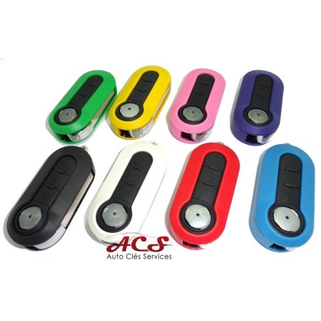 Coque Clé Télécommande Plip 1 Bouton Pour Fiat Punto Panda Bravo