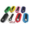 Carcasa para llave con mando a distancia de 3 botones para Fiat 500, Punto y Panda.