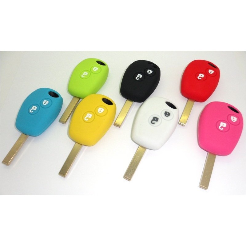 Capa protetora para chave remota de 2 botões Renault para Clio, Kangoo, Modus...