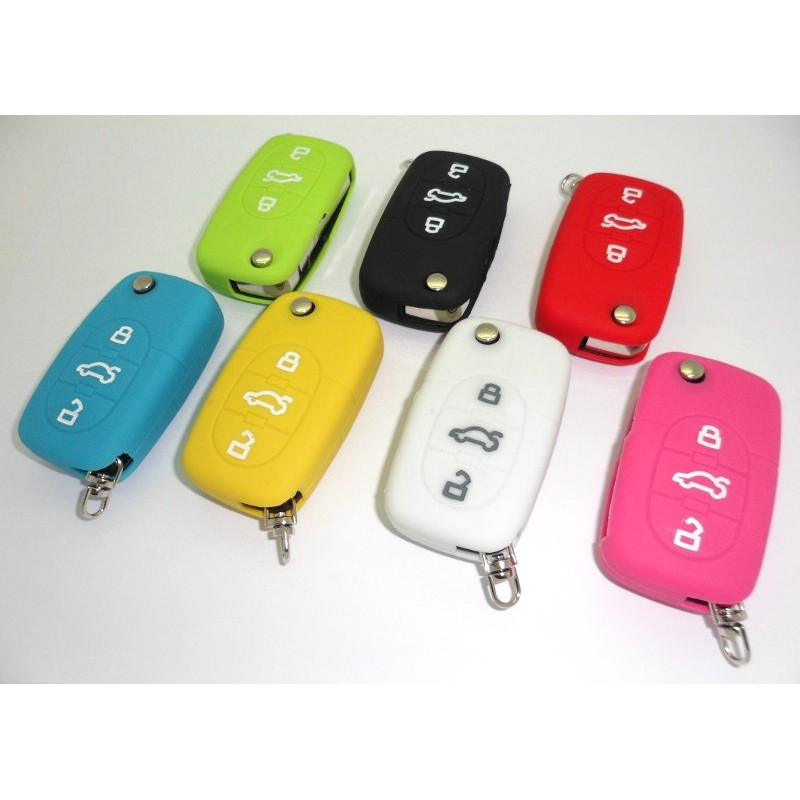 Protection case for remote control plip Audi A3, A4, A6, A8, TT S-line RS3 RS4 3 buttons