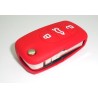Funda protectora para llave de 3 botones de Audi A3, A4, A6, A8, TT S-line RS3 RS4