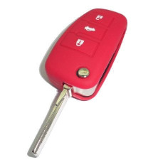 Protection case for remote control key Audi A3, A4, A6, A8, TT, Q7 S-line RS3 RS4 3 buttons