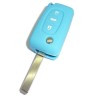 Étui housse de protection en silicone pour télécommande plip Peugeot, Citroën 3 boutons