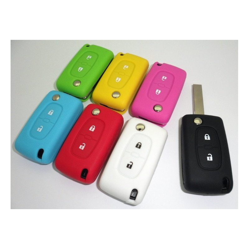 Protection case for Peugeot plip remote control, Citroën 2 buttons