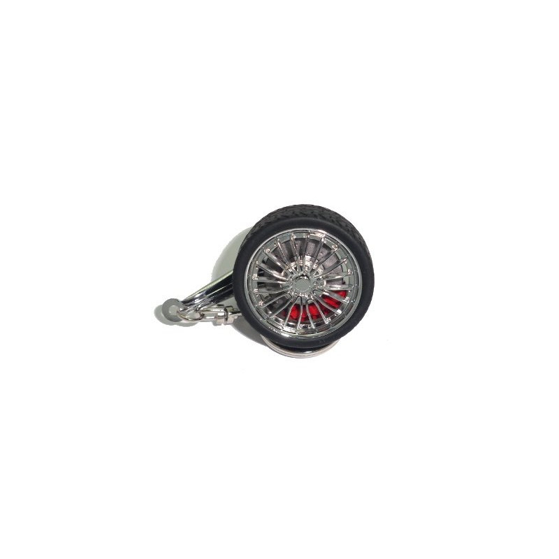 Car rim key ring