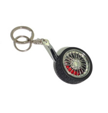 Car rim key ring