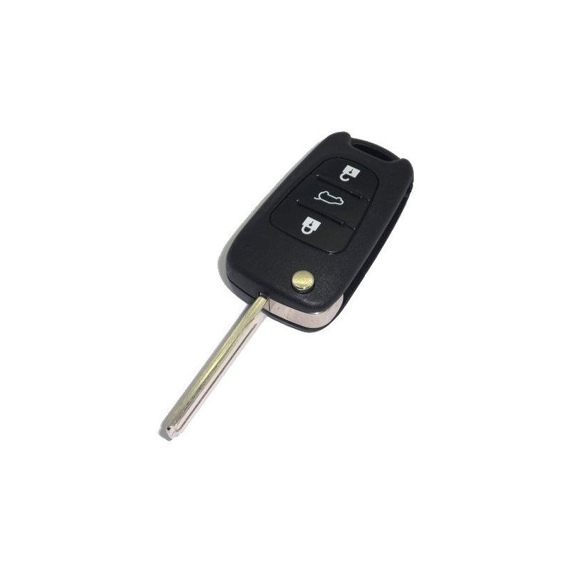 Housse de clé de voiture Hyundai Housse de clé en TPU durable - Étui pour  clé de