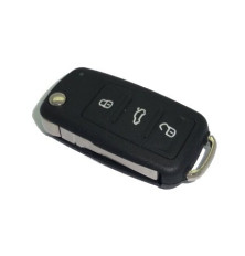 Télécommande coque de clé plip 3 boutons VW Volkswagen Golf VI Jetta Polo T5 Coccinelle Touran