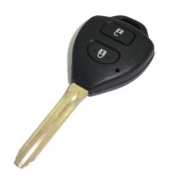 Capa para chave remota de 2 botões da Toyota para Yaris, RAV4, Celica, Prius, Avensis, Corolla, Verso TOY63