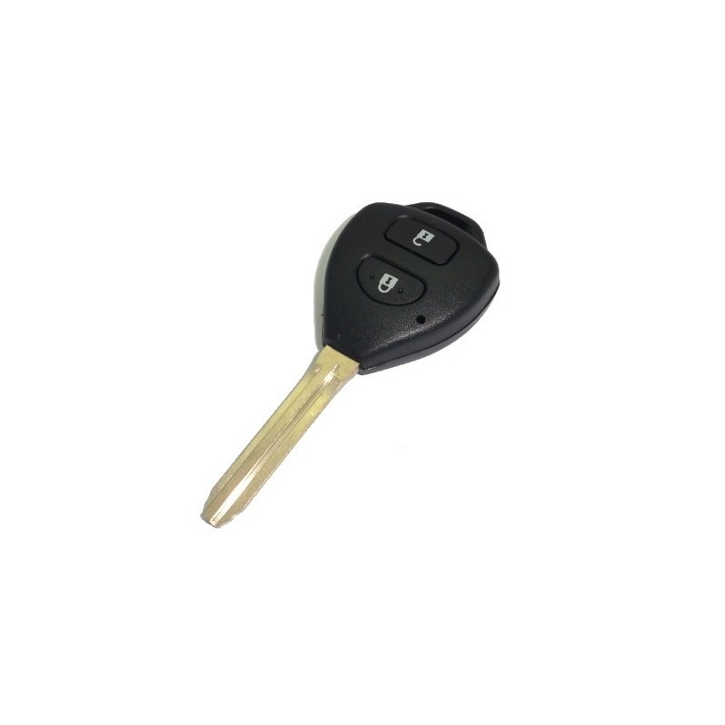 Toyota 2-button key fob remote case for Yaris, RAV4, Celica, Prius, Avensis, Corrola, Verso TOY63