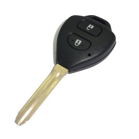 Boîtier De Télécommande Clé Pour Toyota Yaris, RAV4, Prius, Corolla, Etc. - Compatible Plusieurs Modèles