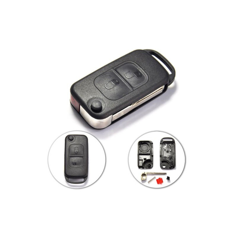 Plip key remote control 2 buttons Mercedes Class A C E S