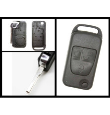 Plip key remote control 3 buttons Mercedes Class A C E S