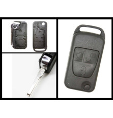 Télécommande coque de clé plip 3 boutons Mercedes Classe A C E S