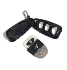 boitier de télécommande coque de clé 3 boutons Hyundai I10 Elentra Sonata