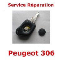 Servicio de reparación de mandos a distancia de 1 botón para Peugeot 306