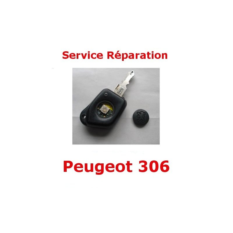 Servicio de reparación de mandos a distancia de 1 botón para Peugeot 306