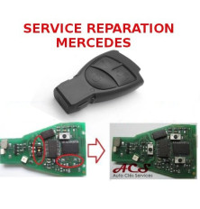 Service repair key remote control 2/3 buttons Mercdedes Class A C E S CLK VITO