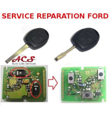 Service réparation télécommande clé Ford Focus, Mondeo, KA, C-MAX, Fiesta, Fusion