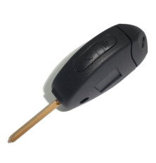 Télécommande coque de clé plip 2 boutons Citroën Xsara, Xantia, Evasion, Peugeot 806