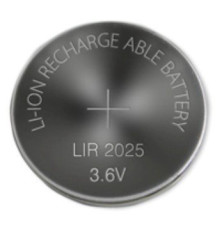 lot de 2 Piles batterie rechargeable LIR2025 LIR 2025 lithium 3.6V pour télécommande clé BMW