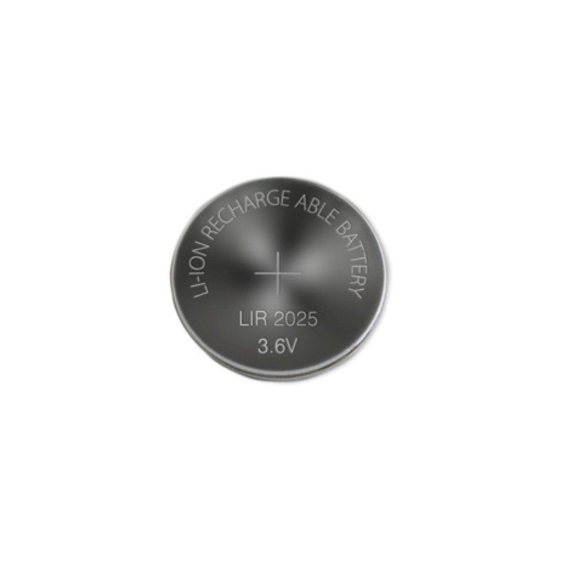Pacote com 2 baterias recarregáveis de lítio LIR2025 de 3,6 V para controle remoto de chave BMW.