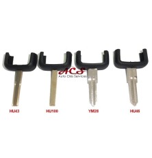 Opel HU43, HU100, YM28, HU46 sleutelblad blanco