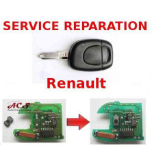 Service repair remote control key Renault Clio, Laguna, Megane, Twingo, Space, Safrane