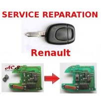 Serviço de reparação de chaves remotas Renault Clio, Laguna, Megane, Twingo, Espace e Safrane