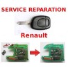 Servicio de reparación de mandos a distancia Renault Clio, Laguna, Megane, Twingo, Espace y Safrane