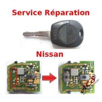 Serviço de reparo de chaveiro para Nissan X-TRAIL, NAVARA, MICRA, ALMERA, PRIMERA, TERRANO, PATROL