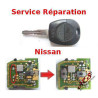 Service réparation télécommande clé Nissan X-TRAIL, NAVARA, MICRA, ALMERA, PRIMERA, TERRANO, PATROL 