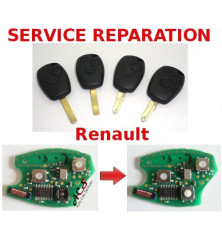 Service réparation télécommande clé Renault Clio 3, Modus, Trafic, Kangoo 3, DACIA Logan, Duster, Sandero