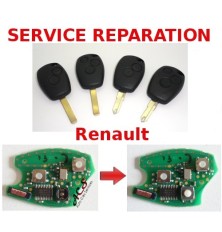 Servicio de reparación de mandos a distancia Renault Clio 3, Modus, Trafic, Kangoo 3, DACIA Logan, Duster, Sandero