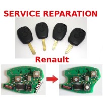 Servicio de reparación de mandos a distancia Renault Clio 3, Modus, Trafic, Kangoo 3, DACIA Logan, Duster, Sandero