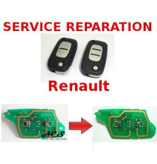 Service réparation télécommande clé Renault Clio 3, Trafic, Kangoo 3, Master, 