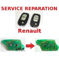 Serviço de reparação de chaves remotas Renault Clio 3, Trafic, Kangoo 3 e Master. 