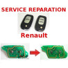 Service réparation télécommande clé Renault Clio 3, Trafic, Kangoo 3, Master, 