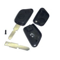 Llave remota de 2 botones para Peugeot 406