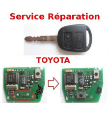 Repair service key Toyota Yaris,RAV4,Celica,Prius,Avensis,Corrola,Verso... 